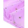 imageAllegra K Casual Chiffon Midi Dress for Womens Sleeveless Smocked Waist Gilding Metallic Stars Party DressesLight Purple