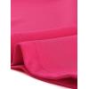 imageAllegra K Womens Retro Sweetheart Neckine Cutout ALine Mesh Sleeve Gothic Mini DressHot Pink