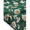 imageAllegra K Womens Summer Floral Dress Flutter Sleeve V Neck Ruffle Casual Beach Vacation Smocked DressesGreen