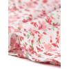 imageAllegra K Womens Tie Neck Dresses Chiffon Long Sleeve Belted Vintage Floral DressPinks