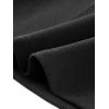 imageAllegra K 2024 Fall Long Sleeve Dress for Womens Collar Tie Mock Neck a Line Elegant Midi DressesBlack