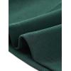imageAllegra K 2024 Fall Long Sleeve Dress for Womens Collar Tie Mock Neck a Line Elegant Midi DressesDark Green