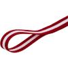 imageAllegra K Colorful Color Block Stripe Wide Shoe Strings Flat Shoelaces for Sneakers 2 PairsRedwhitered
