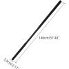imageAllegra K Mens SelfTied Solid Color Skinny Flat Tips Designed Knit TiesBlack