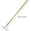 imageAllegra K Mens SelfTied Solid Color Skinny Flat Tips Designed Knit TiesKhaki