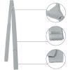 imageAllegra K Mens SelfTied Solid Color Skinny Flat Tips Designed Knit TiesLight Gray