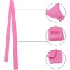 imageAllegra K Mens SelfTied Solid Color Skinny Flat Tips Designed Knit TiesPink