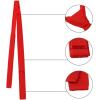 imageAllegra K Mens SelfTied Solid Color Skinny Flat Tips Designed Knit TiesRed