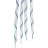 imageAllegra K Metallic Shoelaces Sparkly Glitter Shoe Strings Shiny Flat Shoe Laces for SneakersRoyal Blue