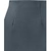 imageAllegra K Wear to Work Pencil Skirts for Womens Business Knee Length High Waist Bodycon Suit SkirtGrey