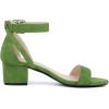 imageAllegra K Womens Ankle Strap Block Low Heel SandalOlive Green