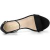 imageAllegra K Womens Ankle Strap Platform Chunky Heels SandalsBlack