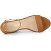 imageAllegra K Womens Ankle Strap Platform Chunky Heels SandalsBrown