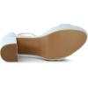 imageAllegra K Womens Ankle Strap Platform Chunky Heels SandalsSky Blue