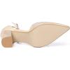 imageAllegra K Womens Ankle Tie Point Toe Dress PumpsBeige