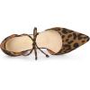 imageAllegra K Womens Ankle Tie Point Toe Dress PumpsLeopard