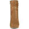 imageAllegra K Womens Ankle Zip Platform High Heel Mid Calf BootsBrown