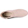 imageAllegra K Womens Ankle Zip Platform High Heel Mid Calf BootsDust Pink