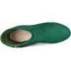imageAllegra K Womens Ankle Zip Platform High Heel Mid Calf BootsEmerald Green