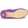 imageAllegra K Womens Ankle Zip Platform High Heel Mid Calf BootsPurple