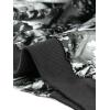 imageAllegra K Womens Bomber Jacket Satin Long Sleeve Zipper Floral Print Casual Fall Coat with Pocket Winter OutwearGray