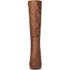 imageAllegra K Womens Chunky Heel Round Toe Platform Knee High BootsBrown