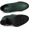 imageAllegra K Womens Chunky High Heel Platform Ankle BootsDark Green