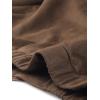 imageAllegra K Womens Faux Suede Jacket Point Collar Button Down Cropped Sanded Moto Biker CoatCoffee