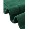 imageAllegra K Womens Faux Suede Jacket Point Collar Button Down Cropped Sanded Moto Biker CoatGreen