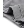 imageAllegra K Womens Faux Suede Jacket Point Collar Button Down Cropped Sanded Moto Biker CoatGrey