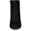 imageAllegra K Womens Heel Boots Round Toe Chunky Heels Ankle BootsBlack