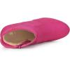 imageAllegra K Womens Heel Boots Round Toe Chunky Heels Ankle BootsHot Pink