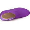 imageAllegra K Womens Heel Boots Round Toe Chunky Heels Ankle BootsPurple