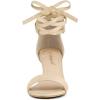 imageAllegra K Womens Kitten Heel Lace Up SandalsBeige
