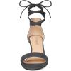imageAllegra K Womens Kitten Heel Lace Up SandalsGrey