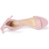 imageAllegra K Womens Kitten Heel Lace Up SandalsPink
