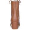 imageAllegra K Womens Lace Up Square Toe Chunky Heels Ankle Combat BootsBrown
