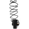 imageAllegra K Womens Lace Up Strappy Block High Heel SandalsBlack