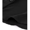 imageAllegra K Womens Long Sleeve Blouse Ruffle Peter Pan Collar Button Down Vintage Dressy BlousesBlack