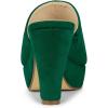 imageAllegra K Womens Open Toe Platform Chunky Heel Slides SandalsGreen