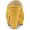 imageAllegra K Womens Open Toe Platform Chunky Heel Slides SandalsYellow