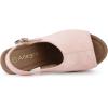 imageAllegra K Womens Open Toe Slingback Platform Chunky Heels SandalsDust Pink