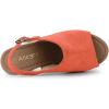 imageAllegra K Womens Open Toe Slingback Platform Chunky Heels SandalsOrange