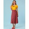 imageAllegra K Womens Peter Pan Collar Shirt Vintage 1950s Solid Short Sleeve BlouseYellow