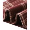 imageAllegra K Womens Plaid Pants Elastic Waist Casual Work Office Long TrousersWine Red