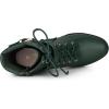 imageAllegra K Womens Platform Ankle Boots Lace Up Block Heels Combat BootsDark Green