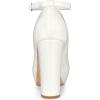 imageAllegra K Womens Platform Ankle Strap Chunky Heel Mary Janes PumpsWhite