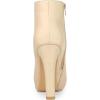 imageAllegra K Womens Platform Chunky Heel Ankle BootsBeige