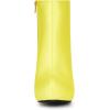 imageAllegra K Womens Platform Chunky Heel Ankle BootsLight Yellow