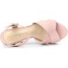 imageAllegra K Womens Platform Chunky Heels Slingback SandalsLight Pink